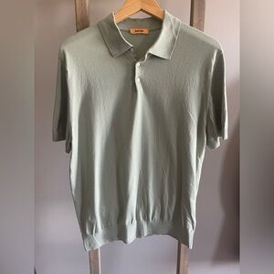 Harold cotton pollo green shirt size xl